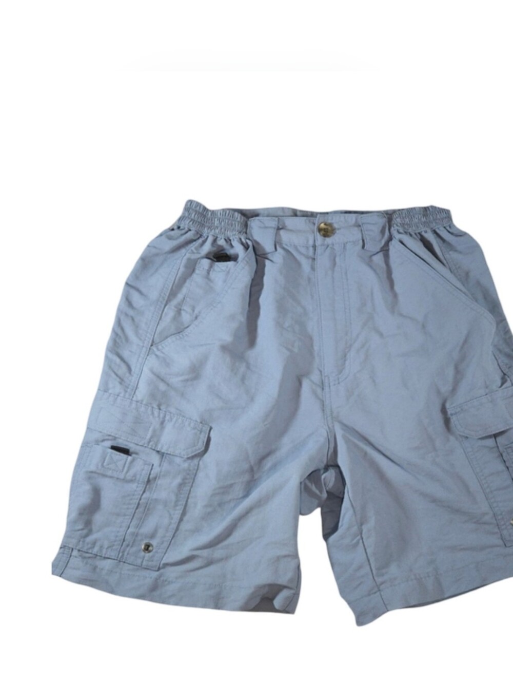 Bimini Bay Casual Blue Cargo Shorts Outdoor Casual Men Beach